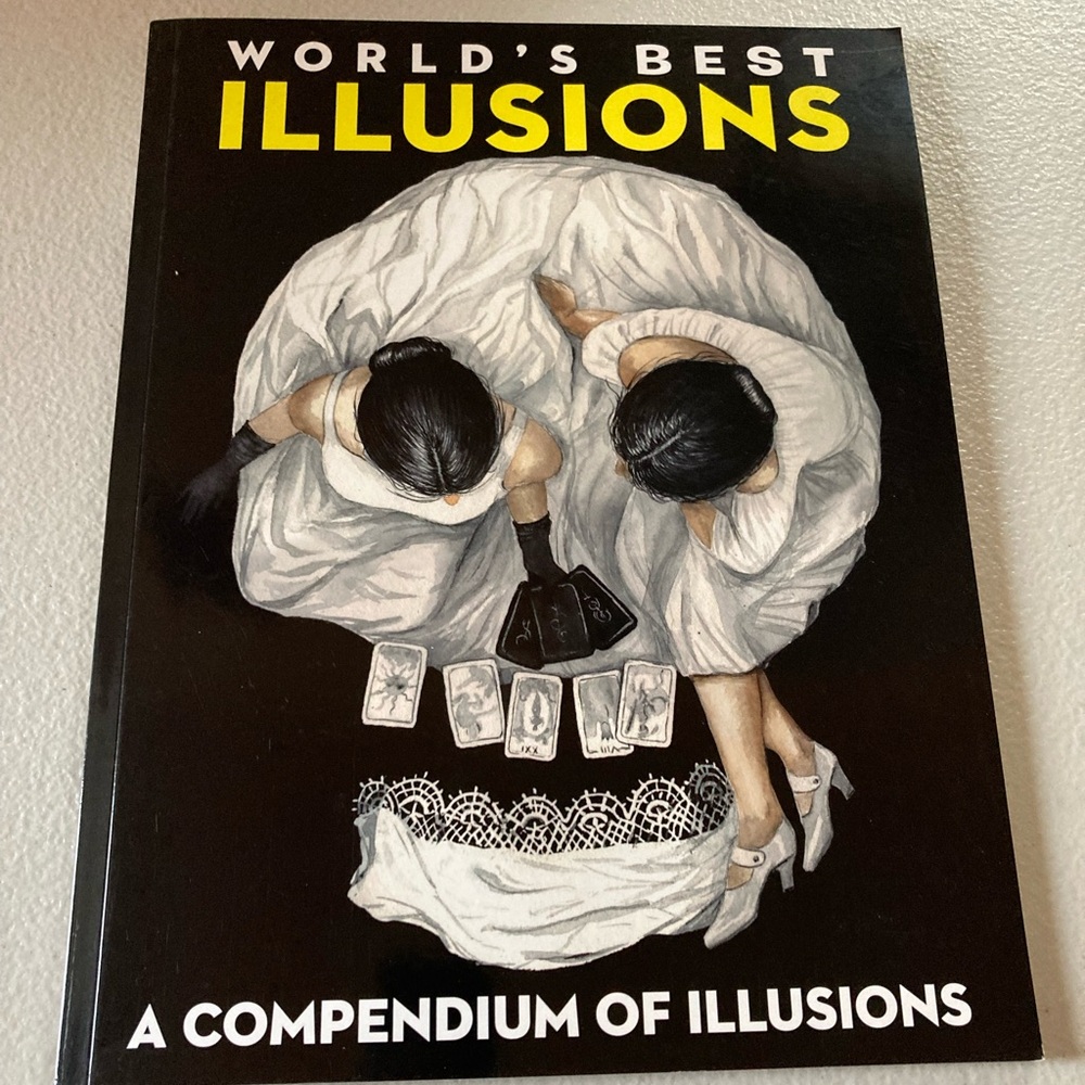 World’s Best Illusions A Compendium of Illusions Paperback Book & 3D Glasses